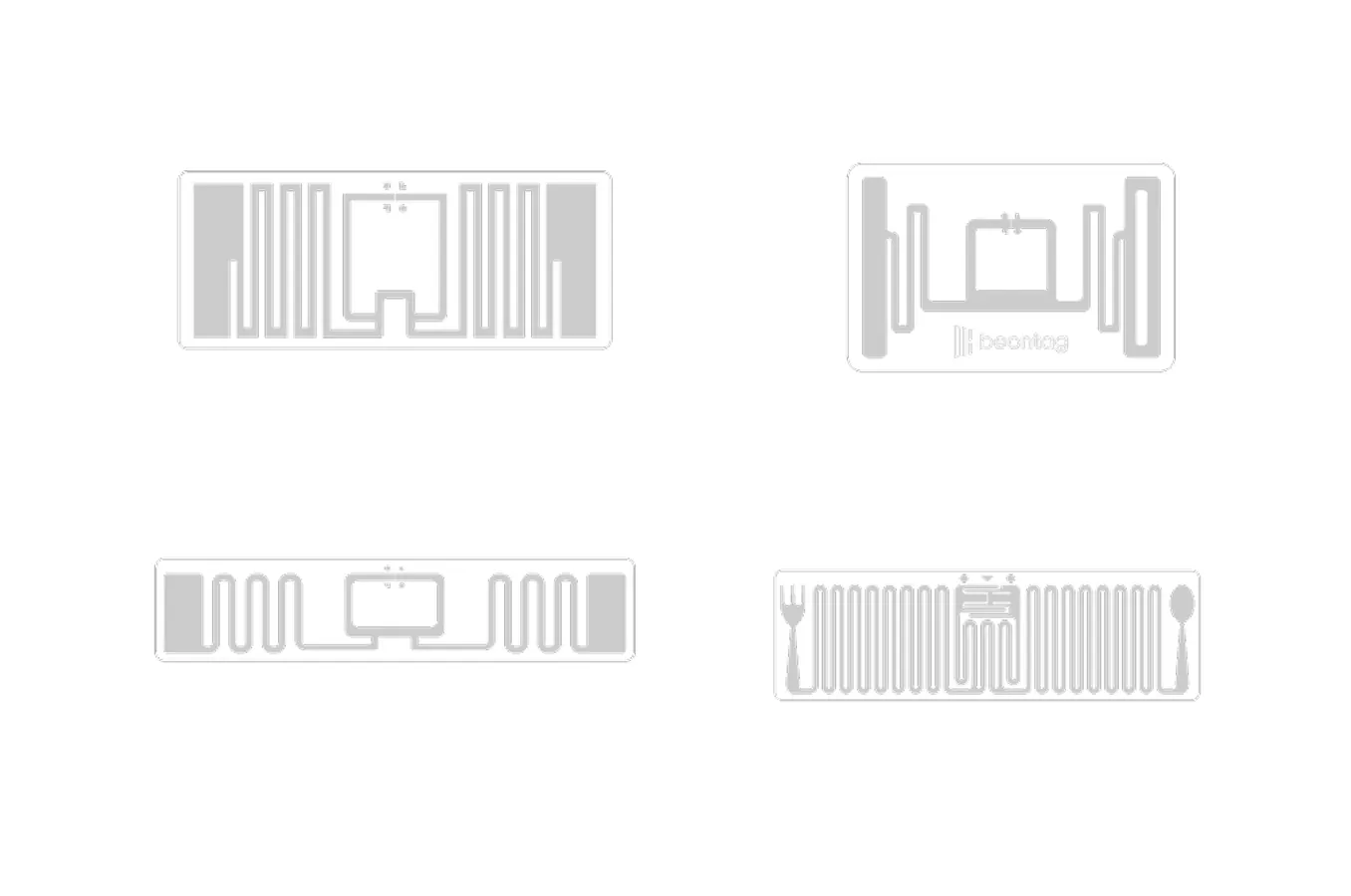 Rolos de etiquetas RFID MagicTag Standard