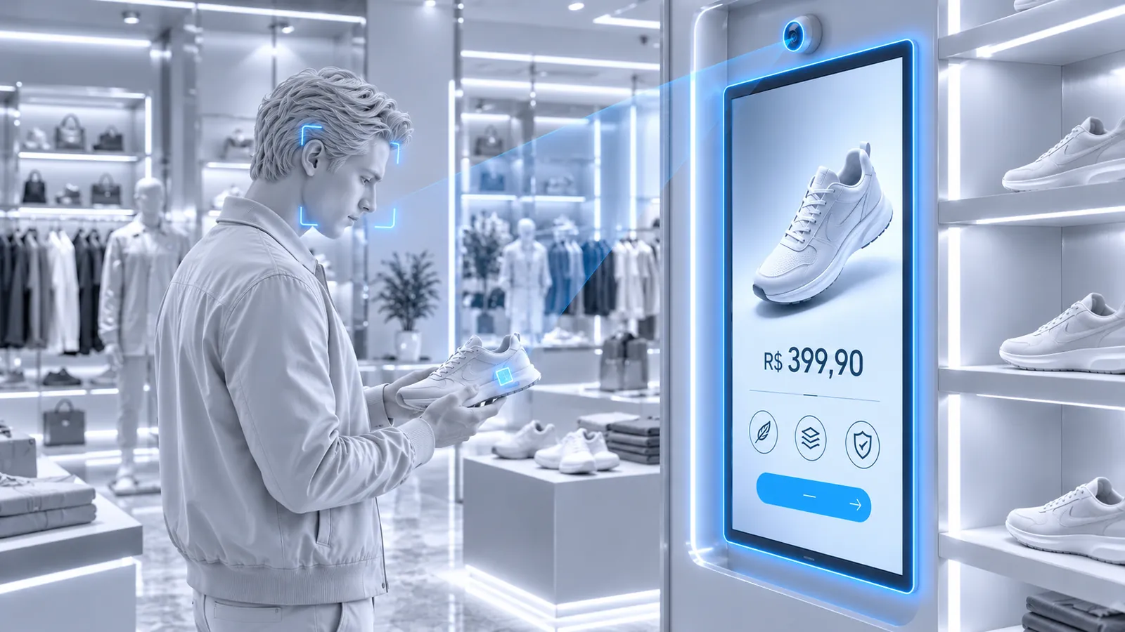 Futuro: Publicidade dinâmica nas telas da loja com o ADS